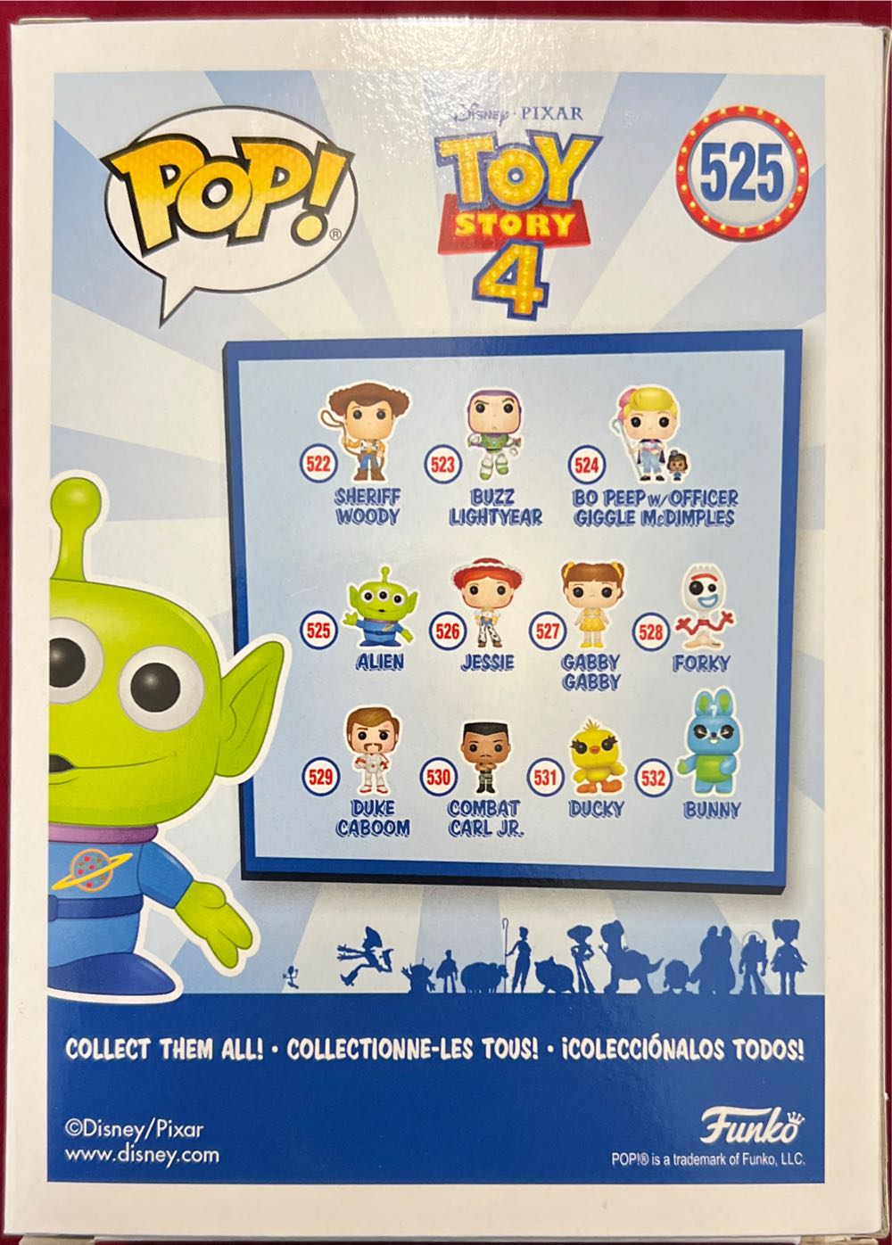 Alien - Toy Story vinyl figure collectible [Barcode 889698439589] - Main Image 3