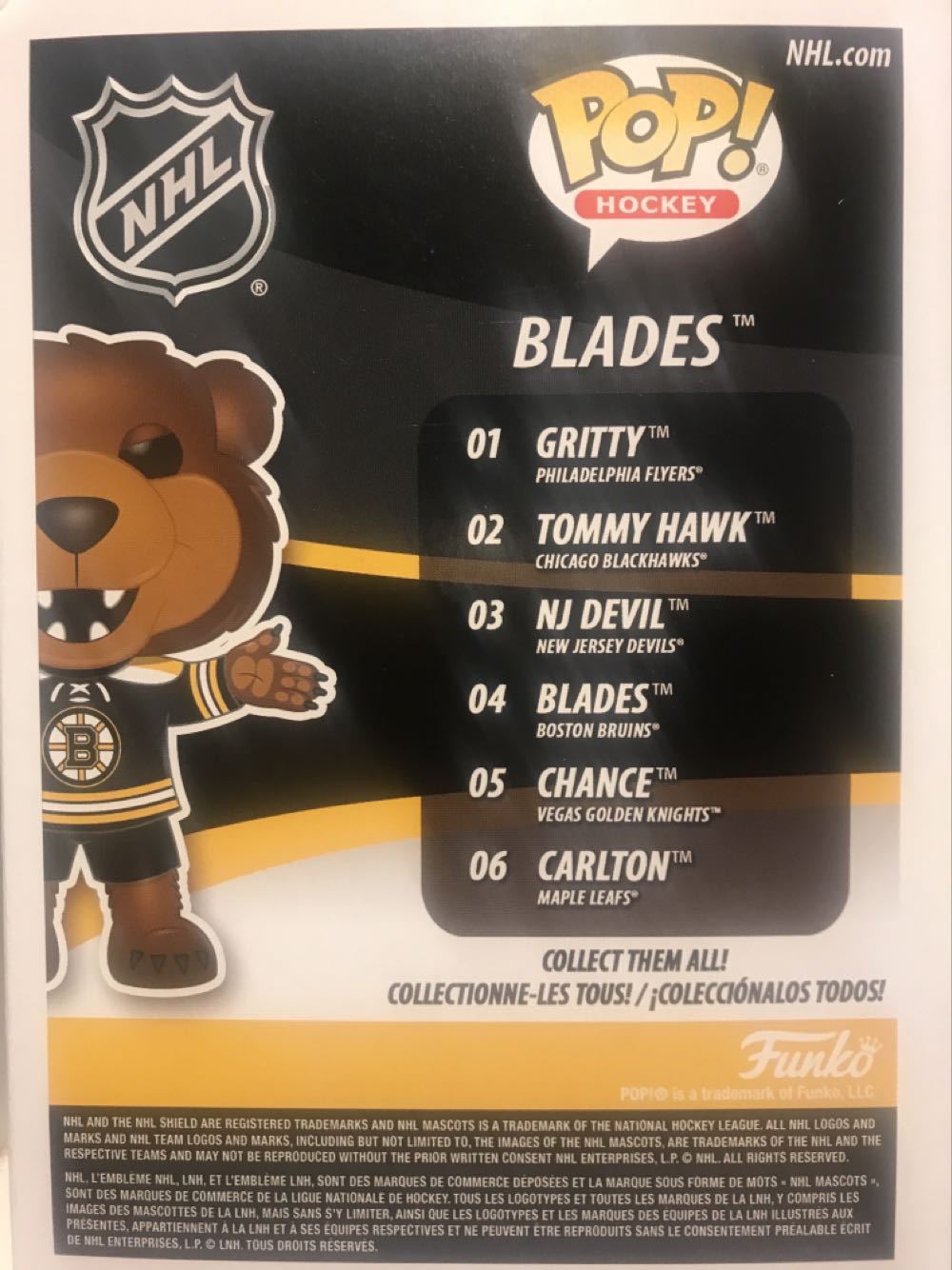 Blades  vinyl figure collectible [Barcode 889698435482] - Main Image 3