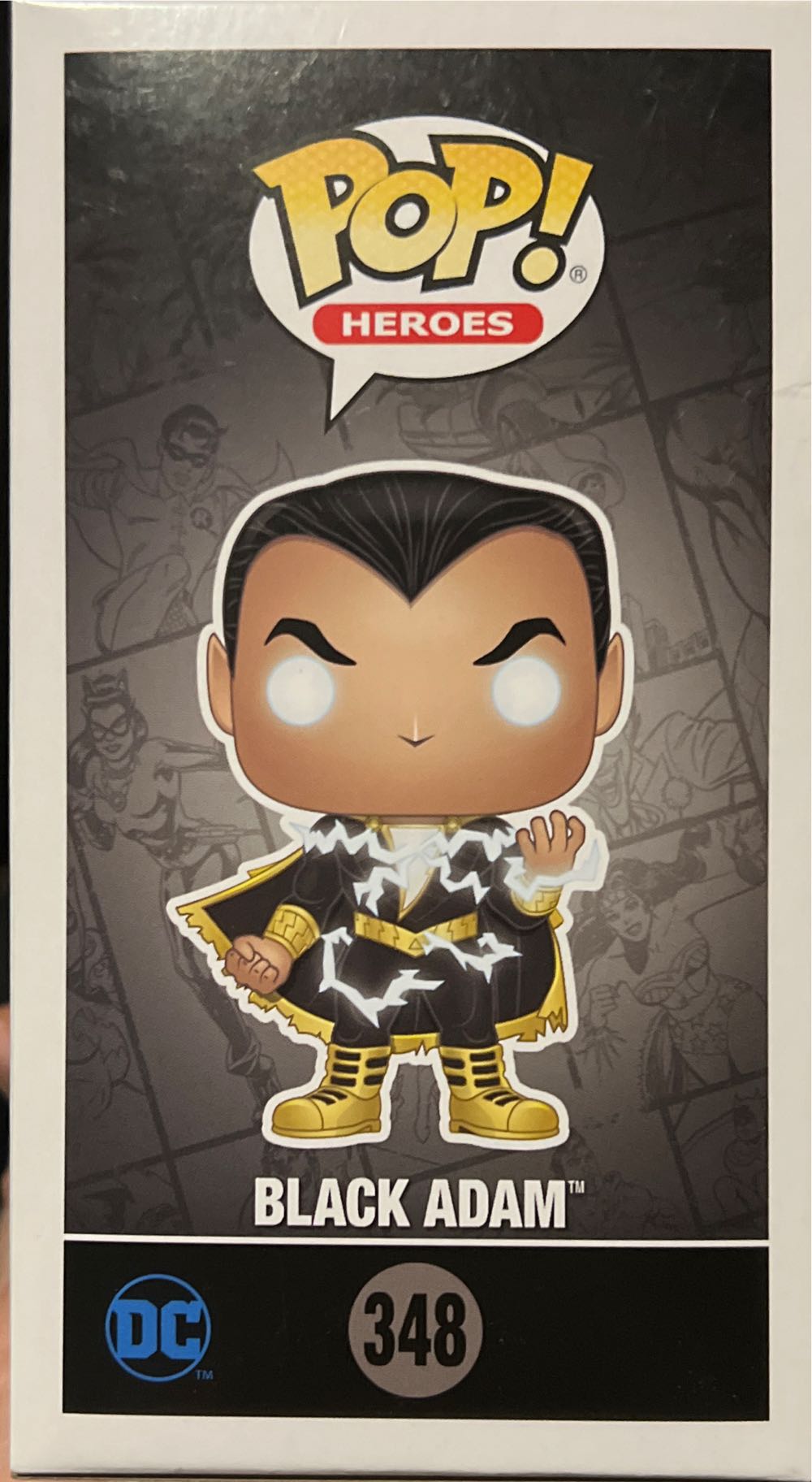 Black Adam - DC: Superheroes vinyl figure collectible [Barcode 889698465472] - Main Image 4