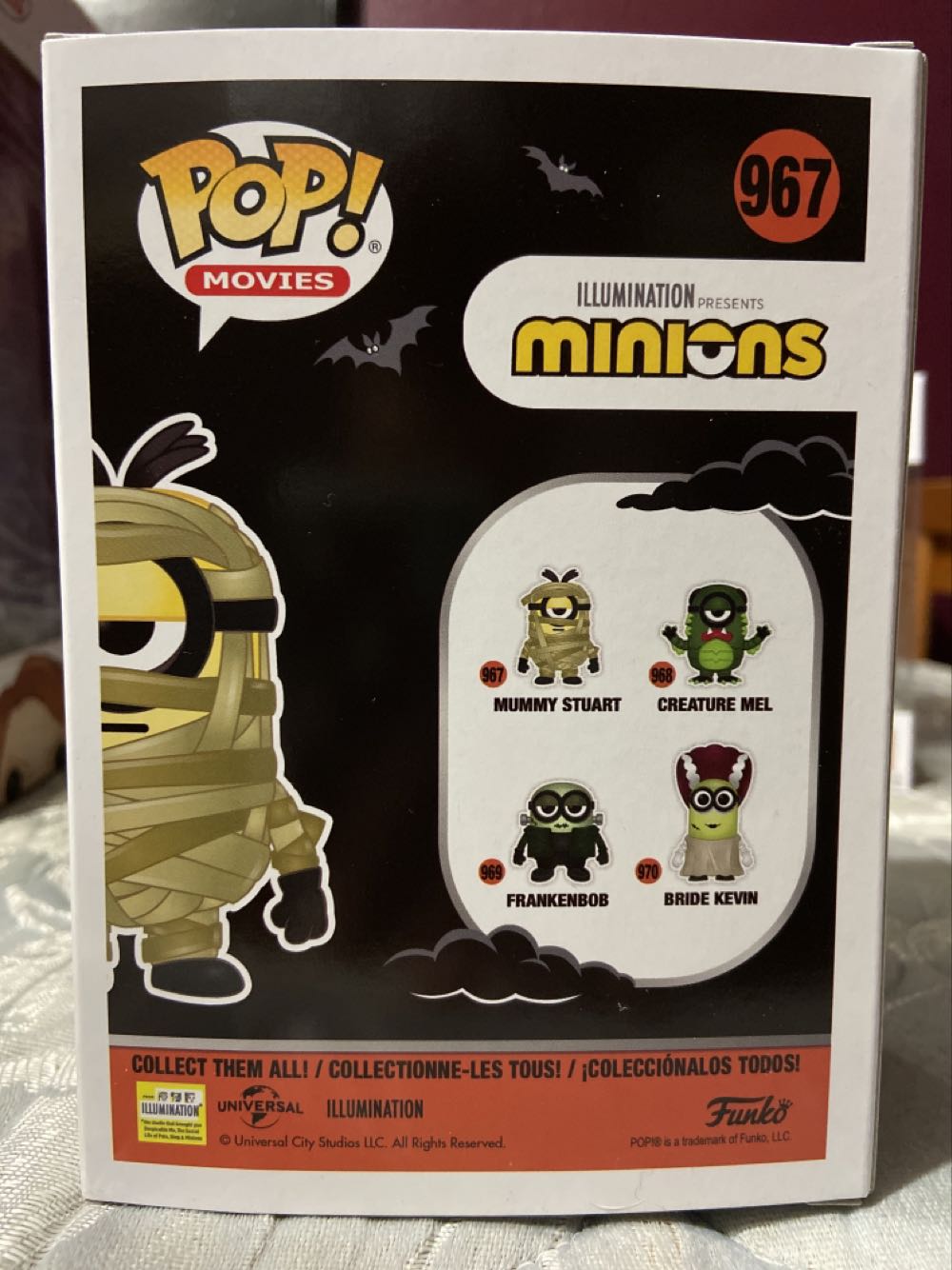 Mummy Stuart Funko - Despicable Me vinyl figure collectible [Barcode 889698497886] - Main Image 2