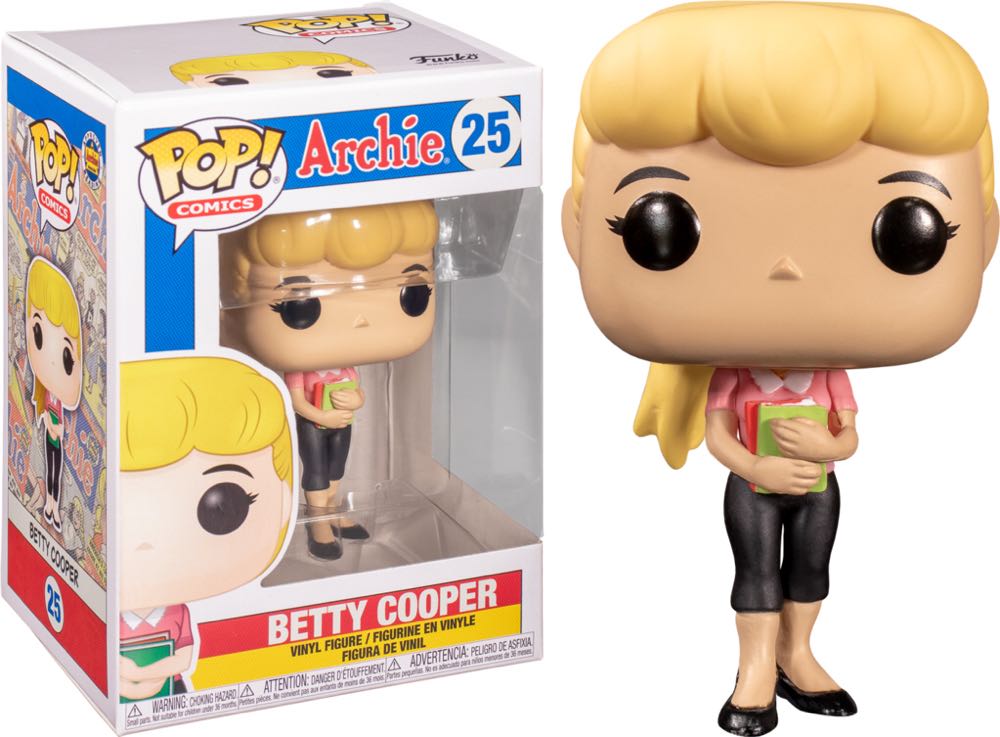 Betty Cooper - Archie Comics vinyl figure collectible [Barcode 889698452427] - Main Image 2