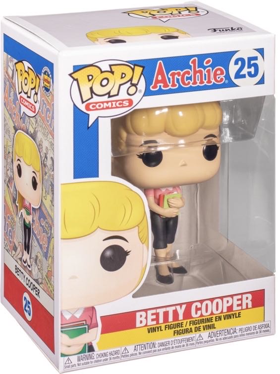 Betty Cooper - Archie Comics vinyl figure collectible [Barcode 889698452427] - Main Image 3