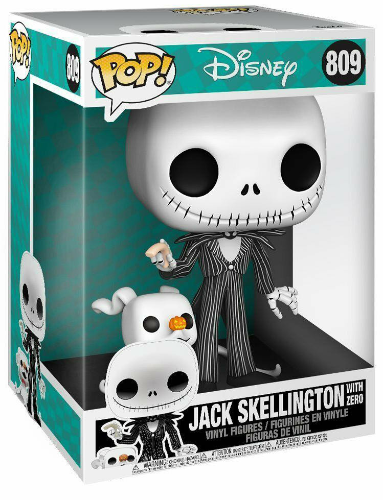 Jack Skellington With Zero #809 - The Nightmare Before Christmas vinyl figure collectible [Barcode 889698490061] - Main Image 4