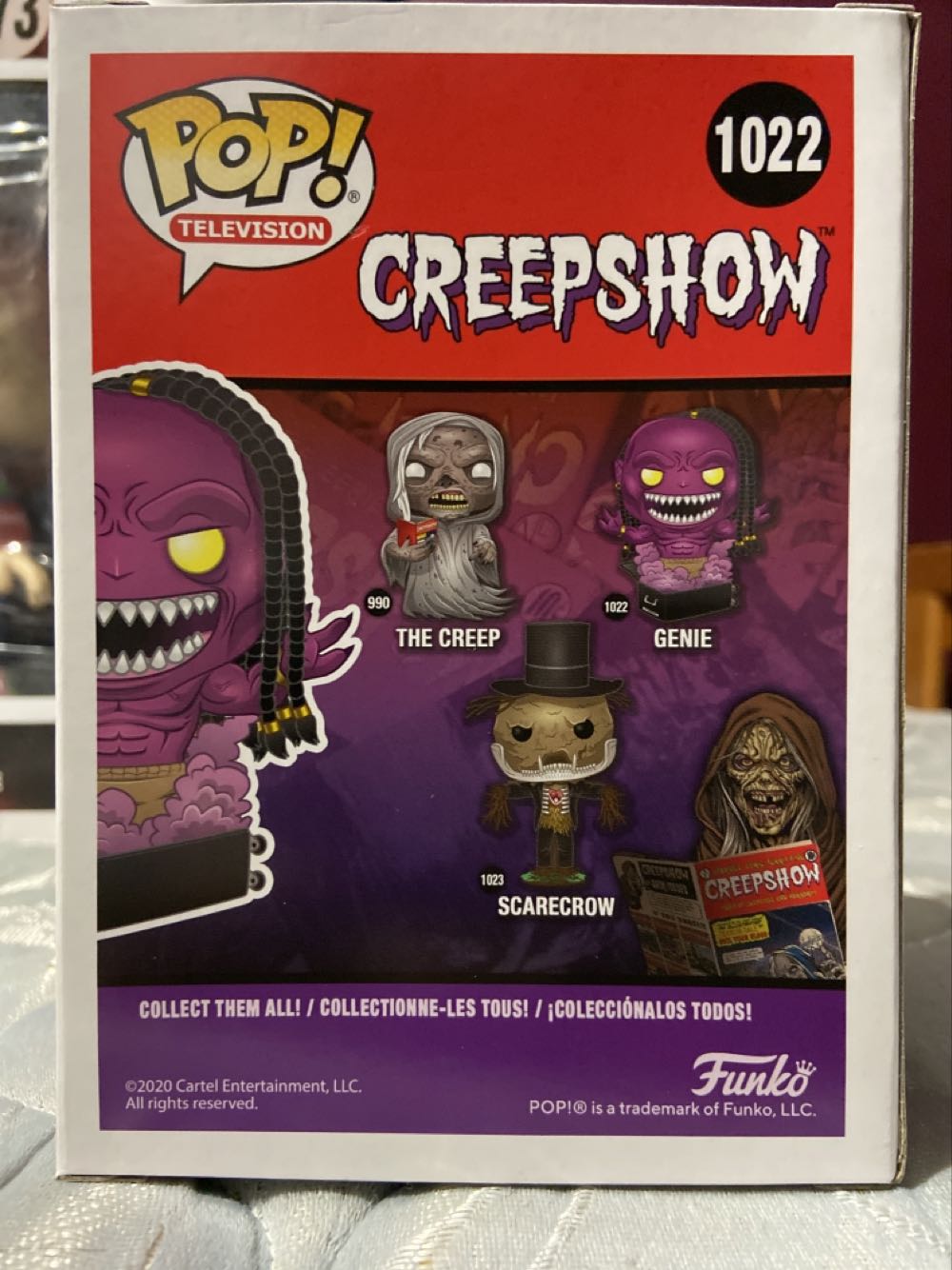 Genie - Creepshow vinyl figure collectible [Barcode 889698493079] - Main Image 2