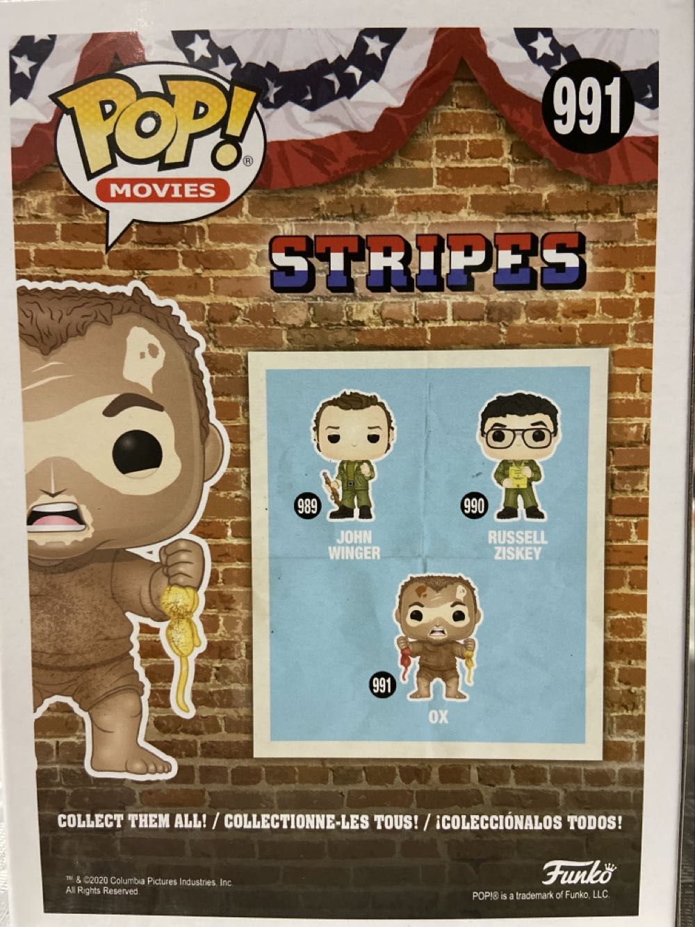 Dewey ”Ox” Oxberger  vinyl figure collectible [Barcode 889698491129] - Main Image 2