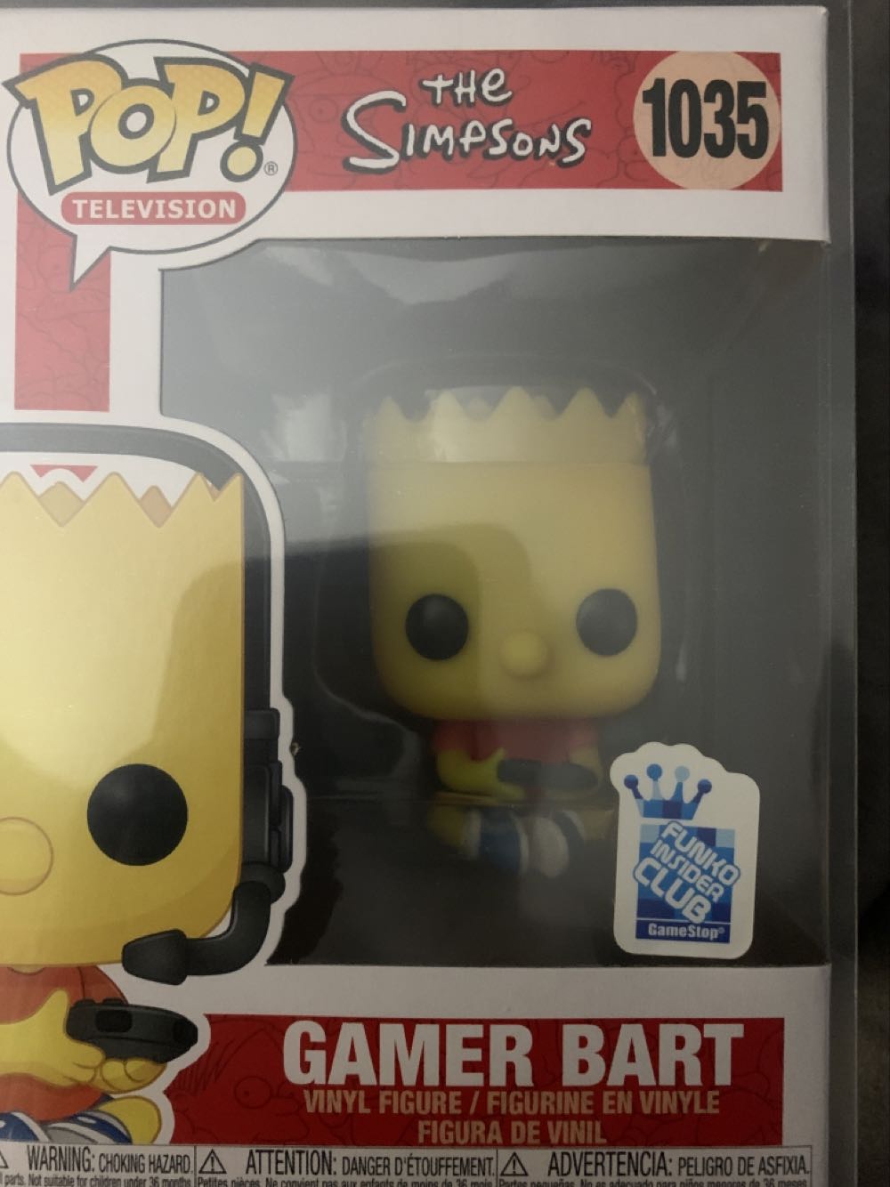 Gamer Bart - The Simpsons vinyl figure collectible [Barcode 889698488495] - Main Image 3