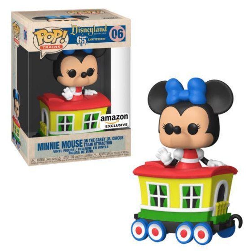 Disneyland 65th: Minnie Mouse (on the Casey Jr. Circus Train Attraction) - Disney Parks vinyl figure collectible [Barcode 889698509497] - Main Image 3