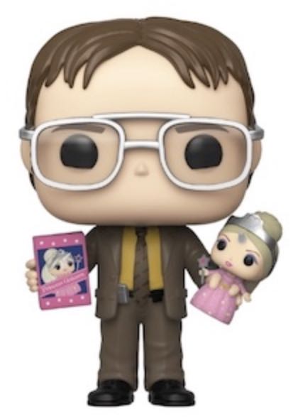 Dwight Schrute (Princess Unicorn Doll) $35 - Funko vinyl figure collectible [Barcode 889698485005] - Main Image 2