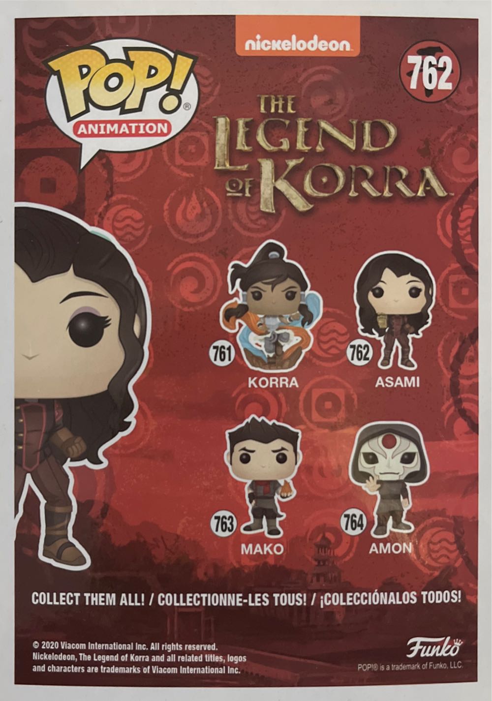 Asami - Avatar: The Last Airbender vinyl figure collectible [Barcode 889698469517] - Main Image 2