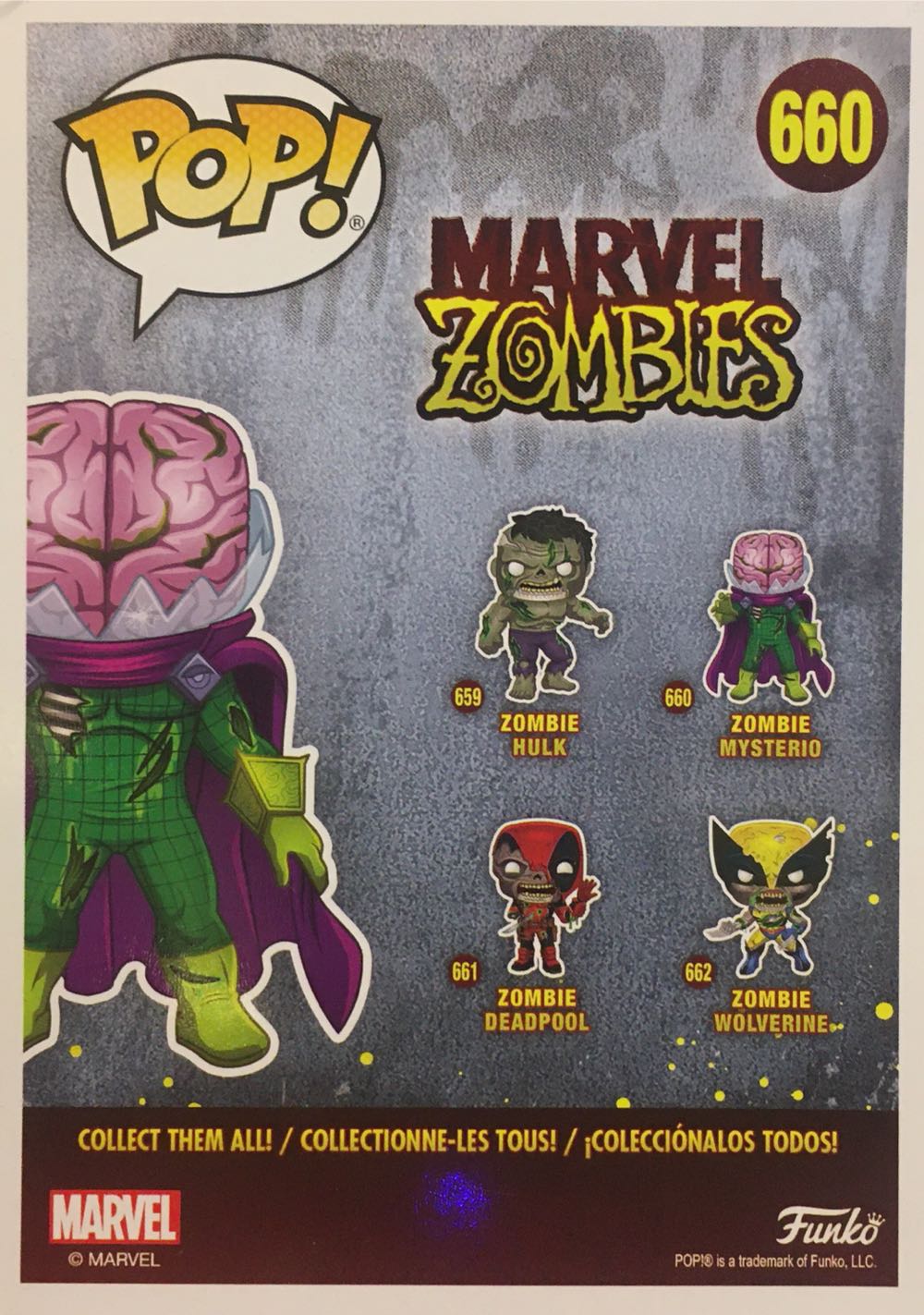 Zombie Mysterio - Zombies vinyl figure collectible [Barcode 889698491242] - Main Image 2