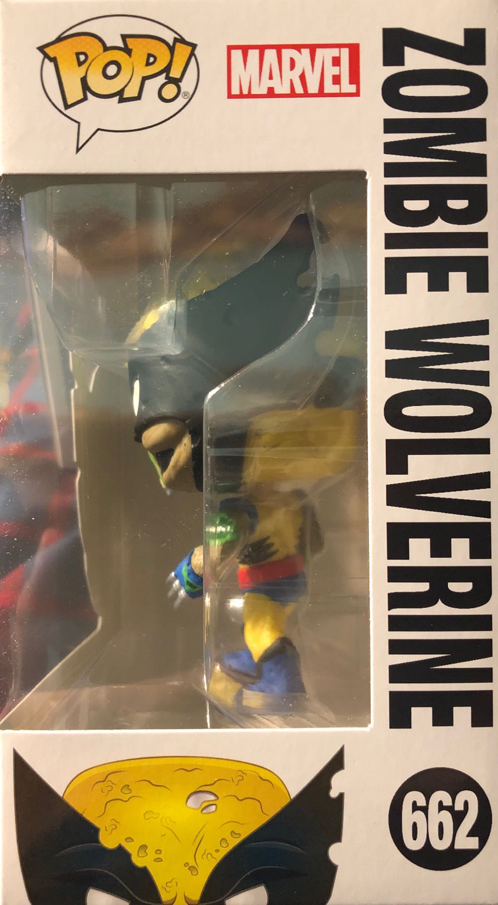 Zombie Wolverine #662 - Marvel Universe vinyl figure collectible [Barcode 889698491235] - Main Image 2