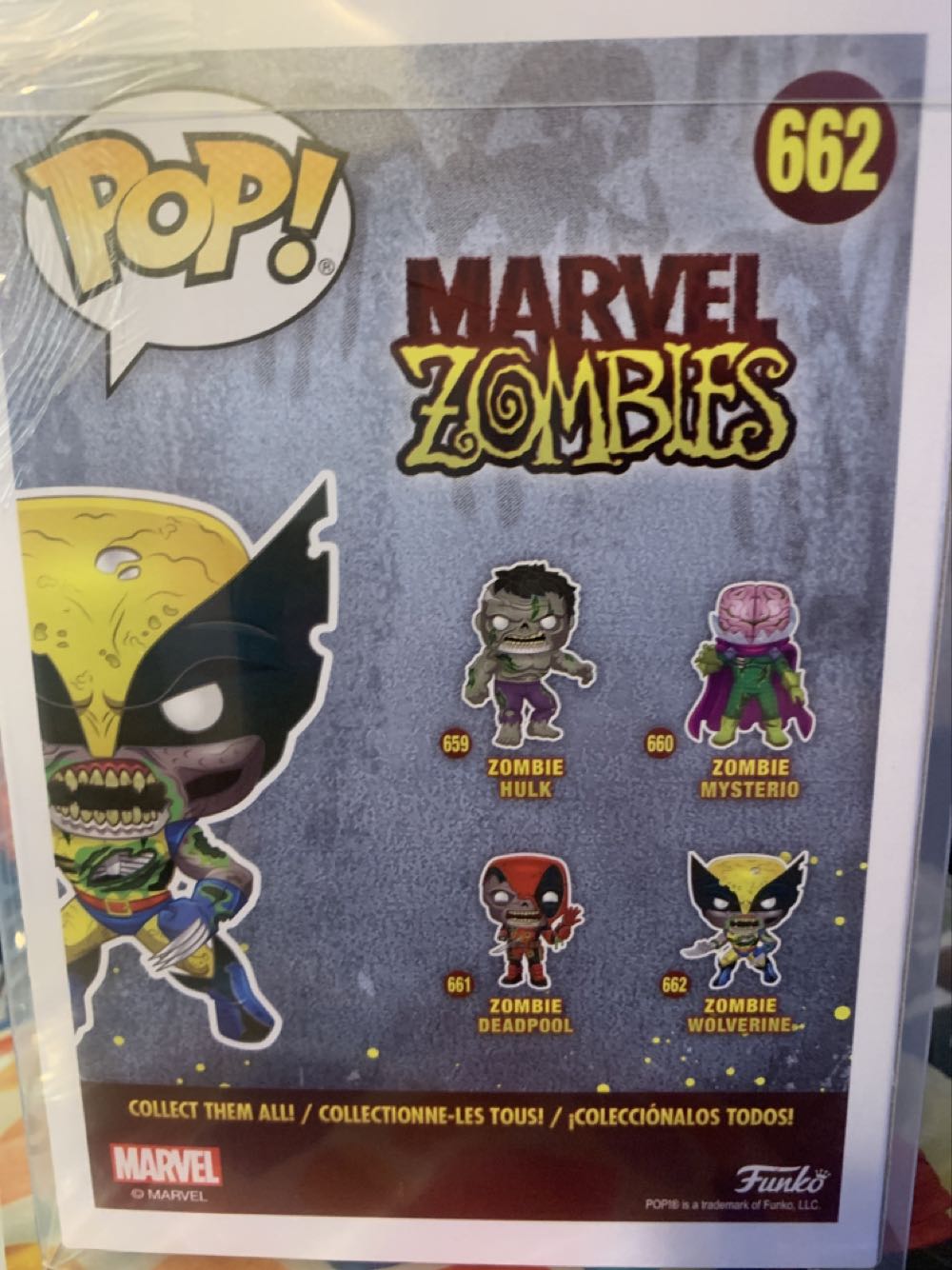 Zombie Wolverine #662 - Marvel Universe vinyl figure collectible [Barcode 889698491235] - Main Image 4