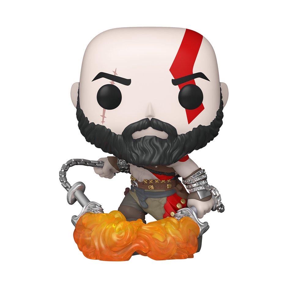 Kratos (With The Blades Of Chaos) - God of War vinyl figure collectible [Barcode 889698363921] - Main Image 3
