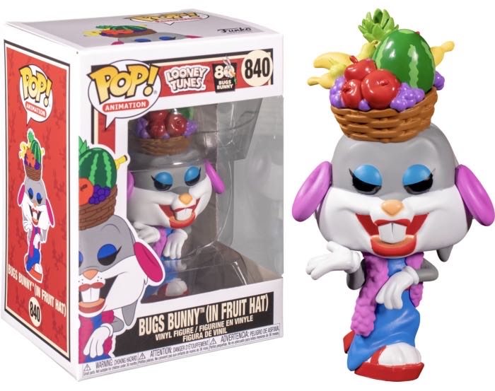 Bugs Bunny (In Fruit Hat) - Looney Tunes vinyl figure collectible [Barcode 13400029] - Main Image 2