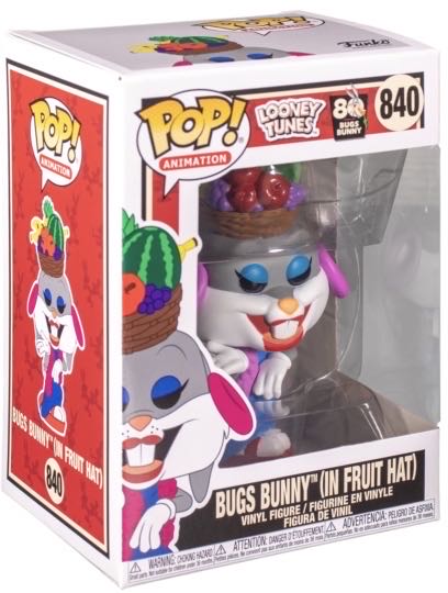 Bugs Bunny (In Fruit Hat) - Looney Tunes vinyl figure collectible [Barcode 13400029] - Main Image 3