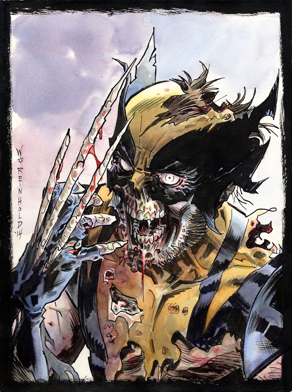 Zombie Wolverine - Zombies vinyl figure collectible [Barcode 13400041] - Main Image 4