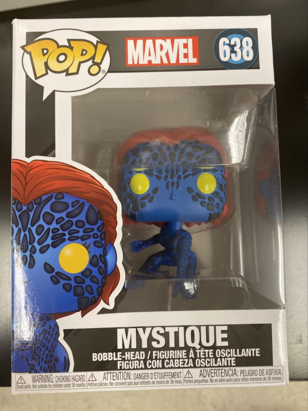 Marvel- X-Men Mystique - X-Men vinyl figure collectible [Barcode 889698492867] - Main Image 2