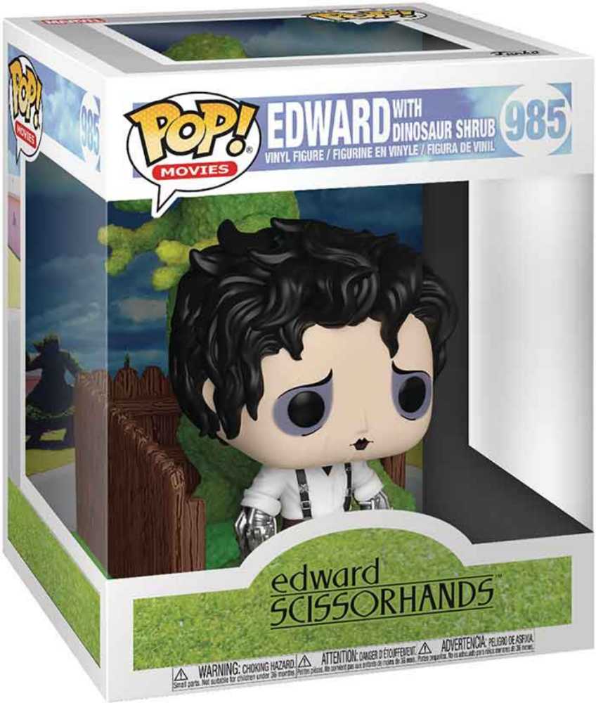 Edward With Dinosaur Shrub - Edward Scissorhands vinyl figure collectible [Barcode 889698502740] - Main Image 2