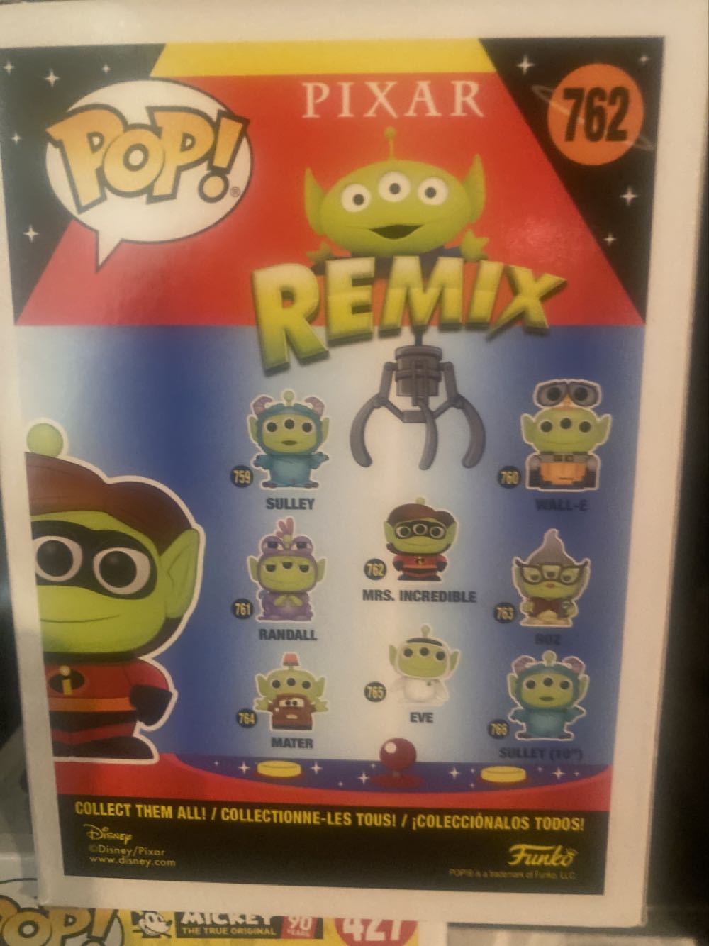 Funko Pop! Remix: Mrs. Incredible # 762 - Toy Story vinyl figure collectible [Barcode 889698496025] - Main Image 3