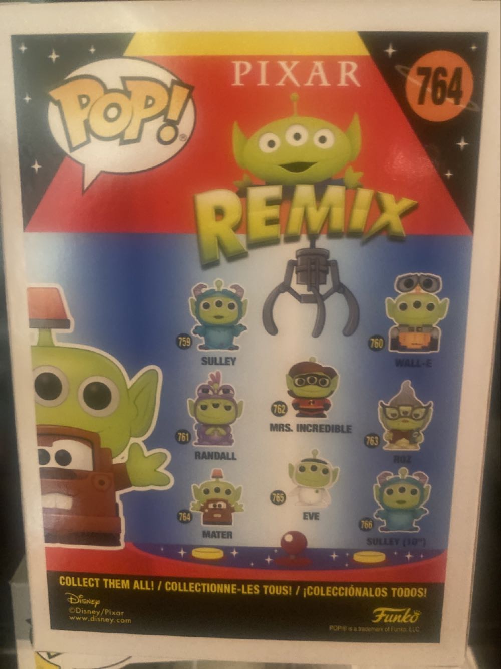 Mater (Remix) - Toy Story vinyl figure collectible [Barcode 889698496018] - Main Image 3