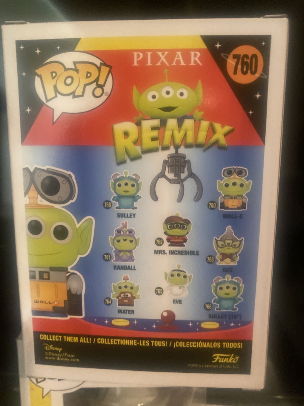 Wall-e - Toy Story vinyl figure collectible [Barcode 889698483636] - Main Image 3