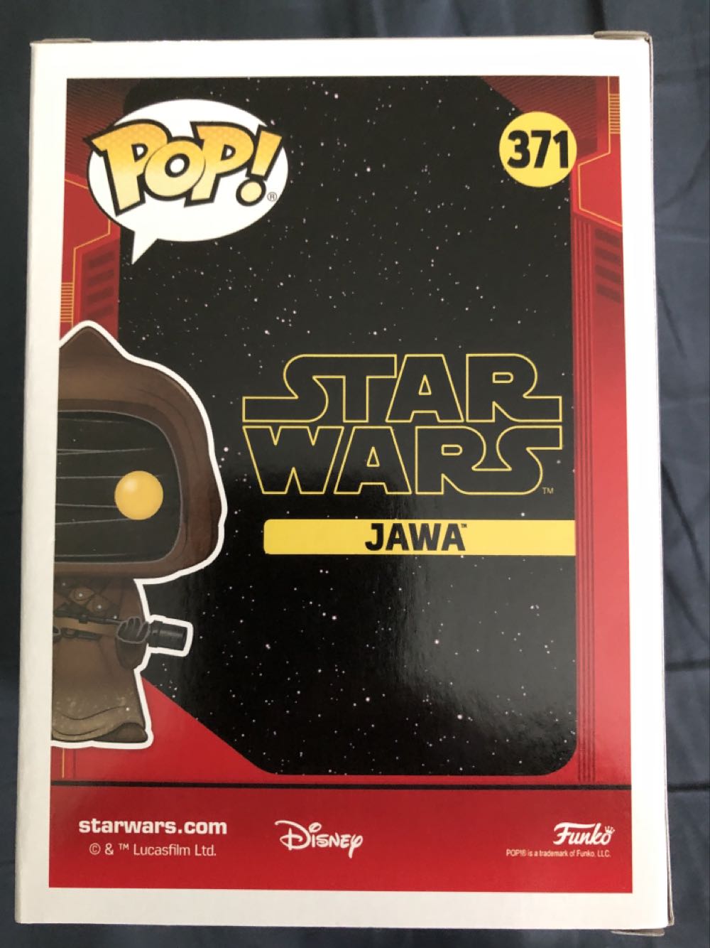 Jawa - Star Wars vinyl figure collectible [Barcode 13239771] - Main Image 2
