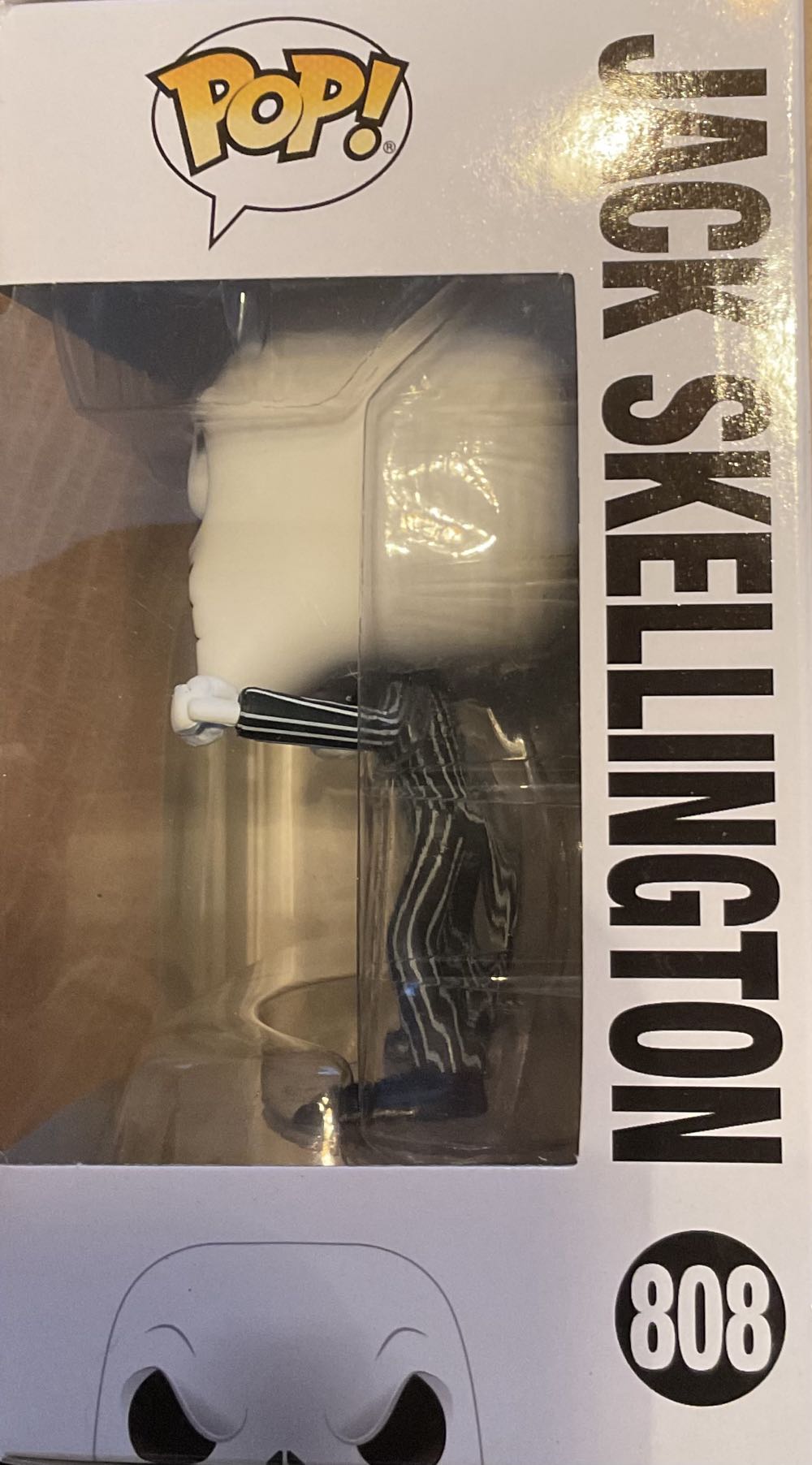 Jack Skellington - (the Nightmare Before Christmas) 808 Disney Funko Pop - The Nightmare Before Christmas vinyl figure collectible [Barcode 889698481823] - Main Image 4