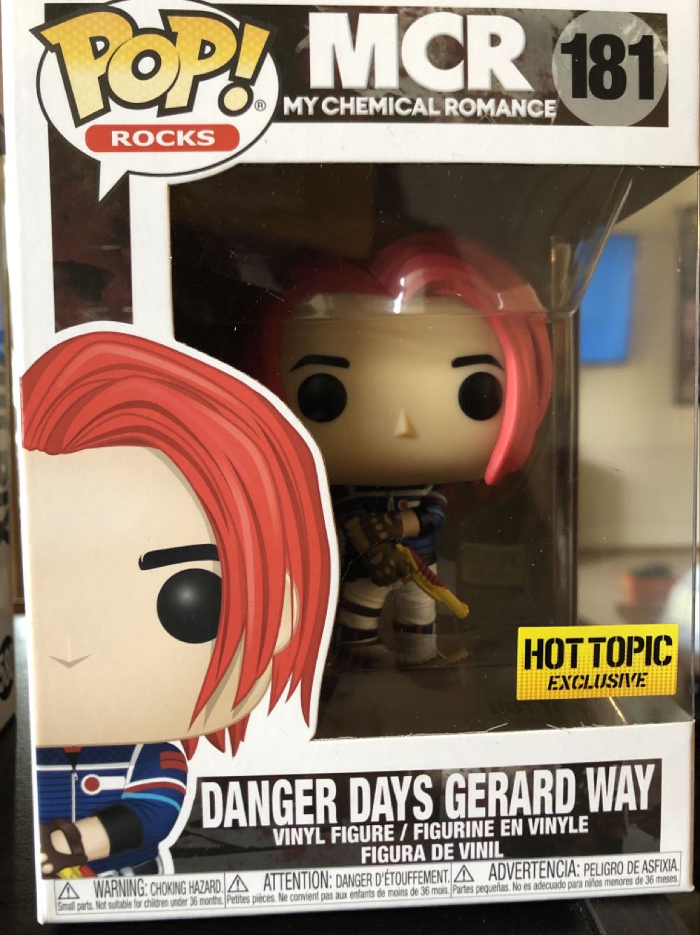 Danger Days Gerard Way - Musicians vinyl figure collectible [Barcode 889698496094] - Main Image 1