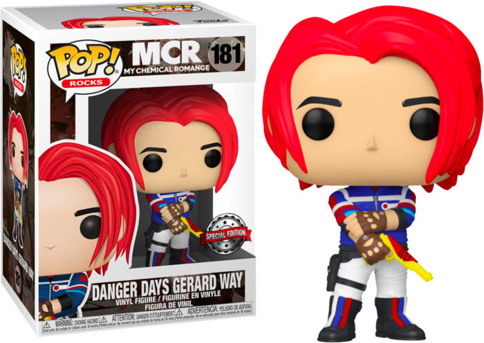 Danger Days Gerard Way - Musicians vinyl figure collectible [Barcode 889698496094] - Main Image 2