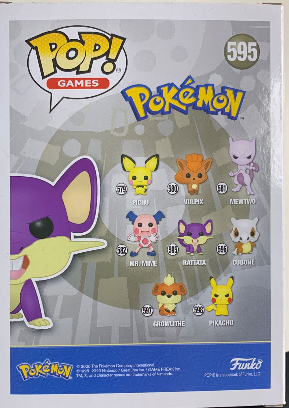 Rattata - Pokémon vinyl figure collectible [Barcode 889698483988] - Main Image 2