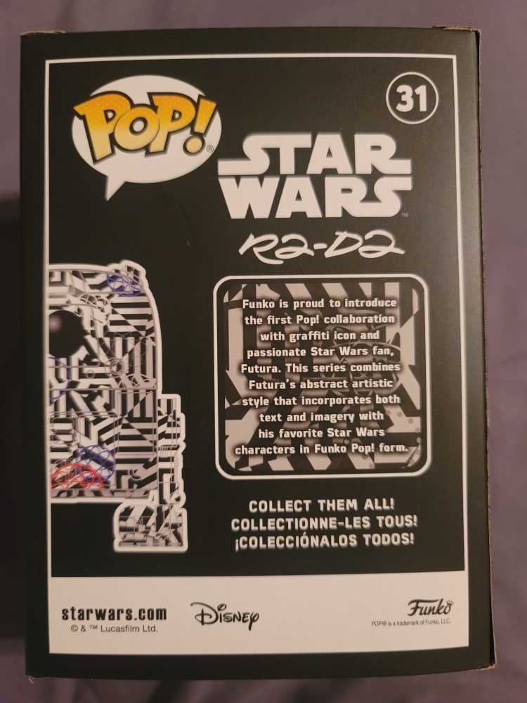 Funko Pop! Star Wars: R2-D2 # 31 - Star Wars vinyl figure collectible [Barcode 889698455268] - Main Image 3