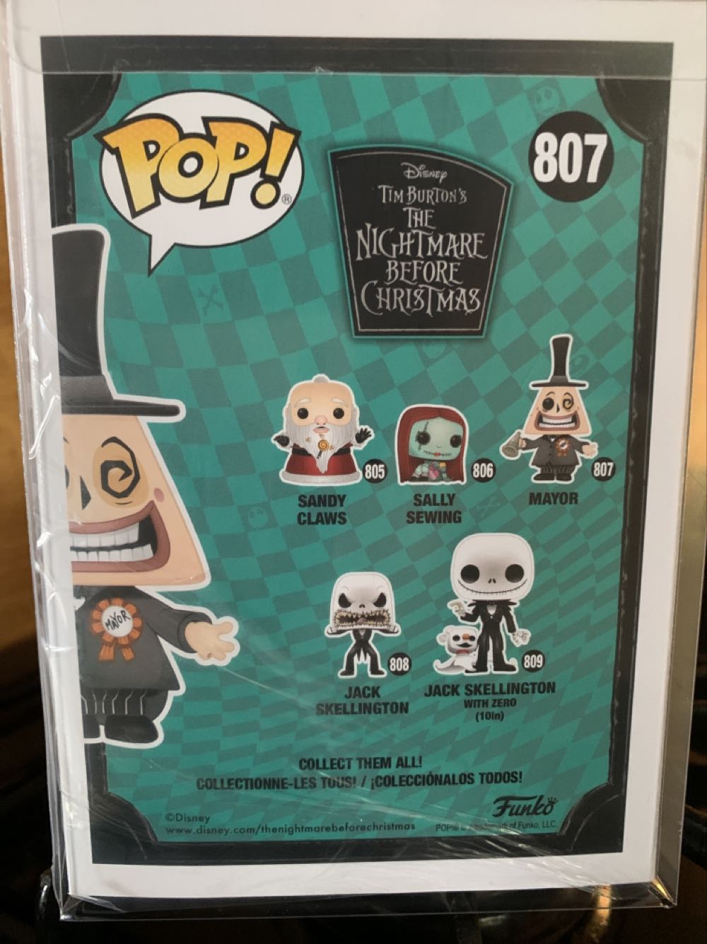 NBC-Mayor - The Nightmare Before Christmas vinyl figure collectible [Barcode 889698481816] - Main Image 2