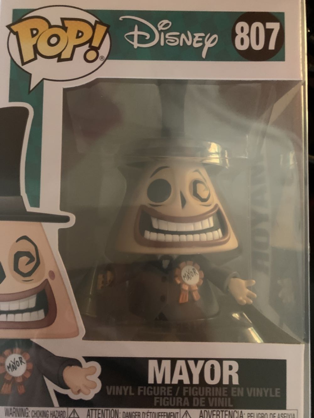 NBC-Mayor - The Nightmare Before Christmas vinyl figure collectible [Barcode 889698481816] - Main Image 3