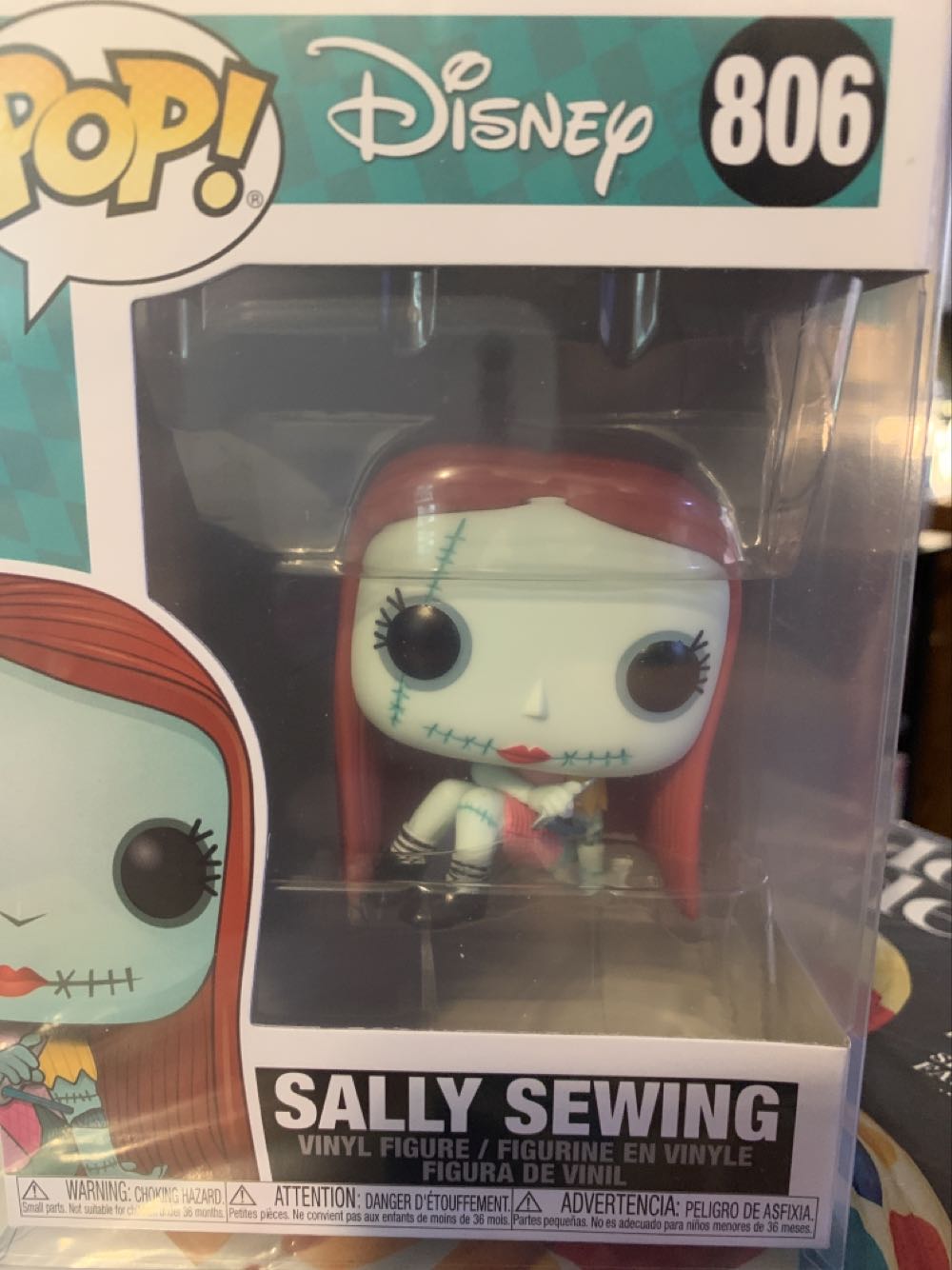Disney: Nightmare Before Christmas: Sally (Sewing) - The Nightmare Before Christmas vinyl figure collectible [Barcode 889698481809] - Main Image 2