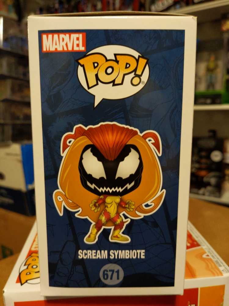 Scream Symbiote - Venom vinyl figure collectible [Barcode 889698374743] - Main Image 2