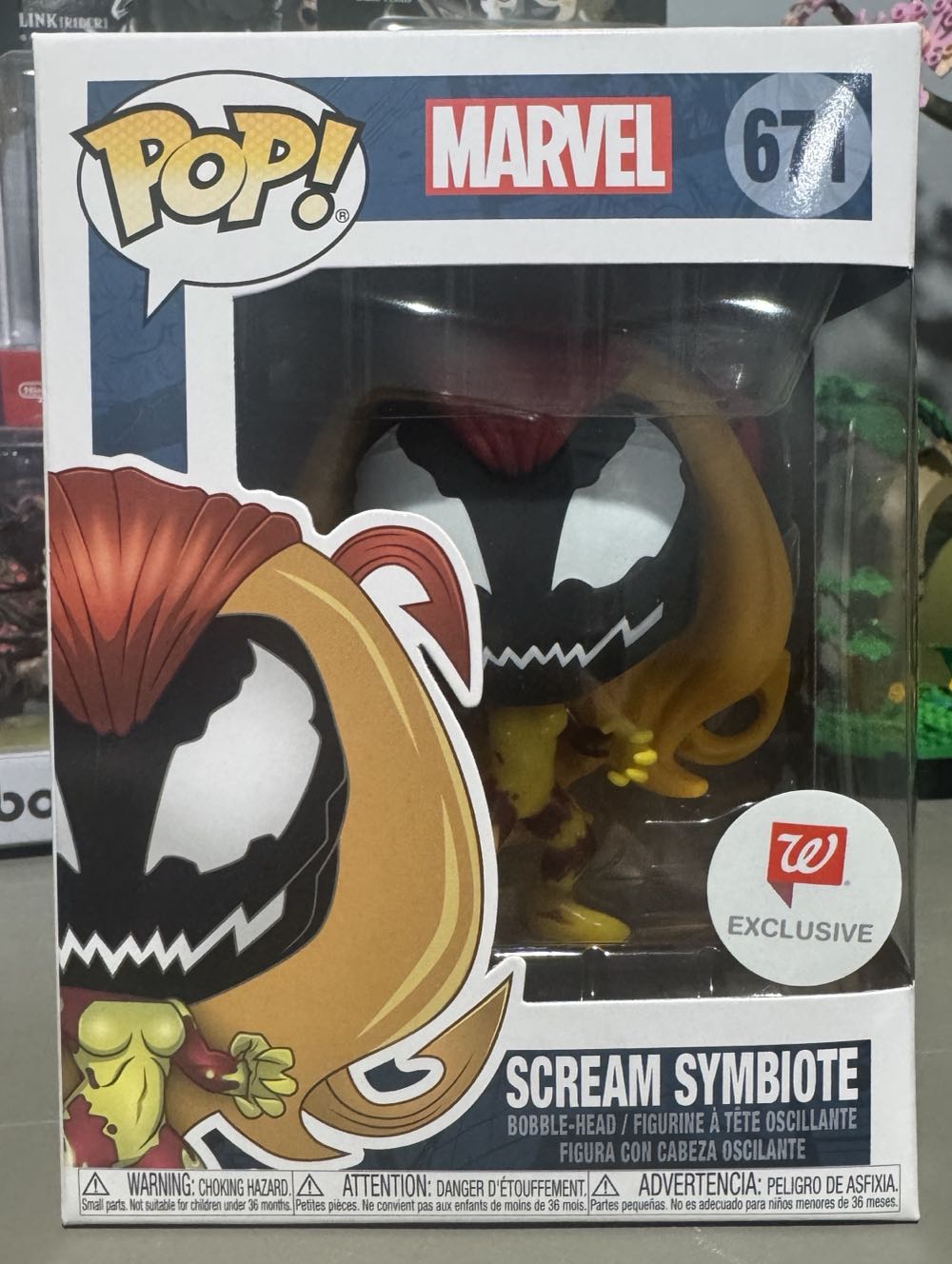 Scream Symbiote - Venom vinyl figure collectible [Barcode 889698374743] - Main Image 4