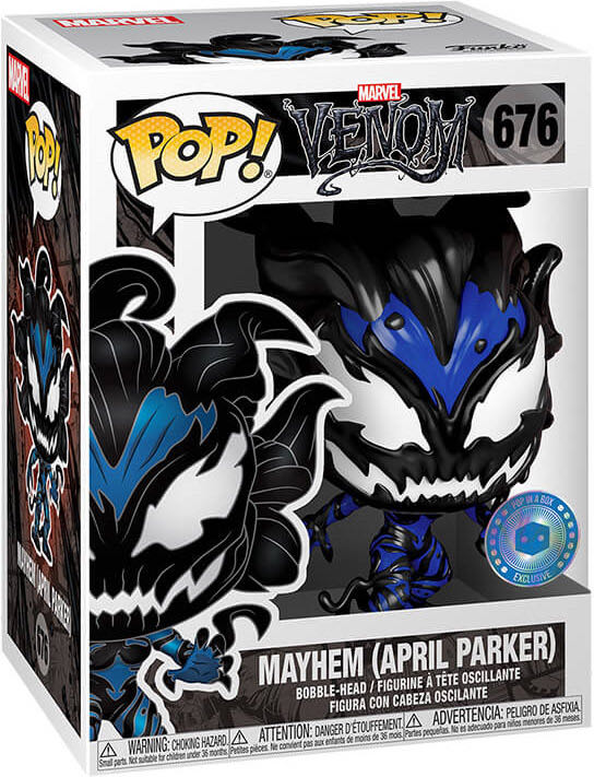 Mayhem (April Parker) - Venom vinyl figure collectible [Barcode 889698364768] - Main Image 2
