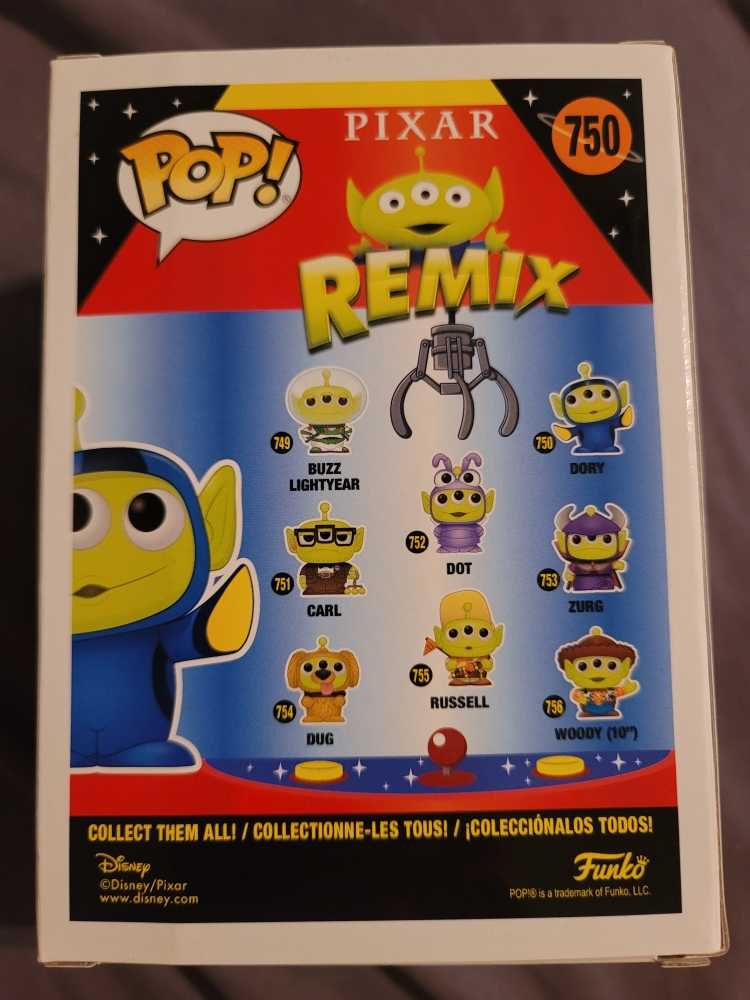 Funko Pop! Remix: Dory # 750 - Toy Story vinyl figure collectible [Barcode 889698483643] - Main Image 3