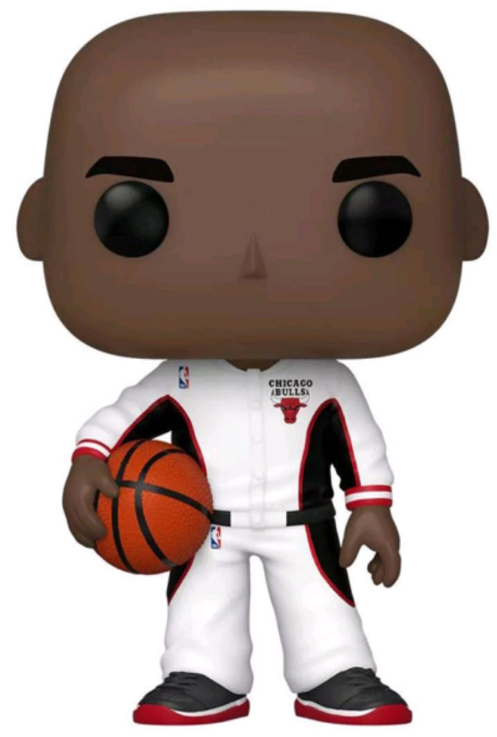 Michael Jordan (Warm-Ups) (Red) - NBA vinyl figure collectible [Barcode 889698421768] - Main Image 2