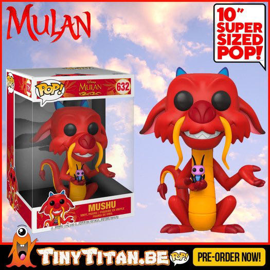 Mushu - Mulan vinyl figure collectible [Barcode 889698457422] - Main Image 2