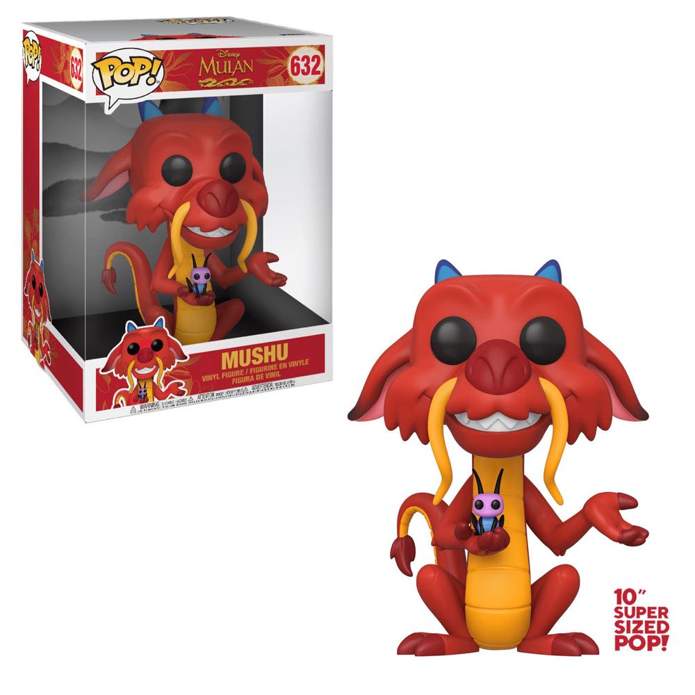 Mushu - Mulan vinyl figure collectible [Barcode 889698457422] - Main Image 3