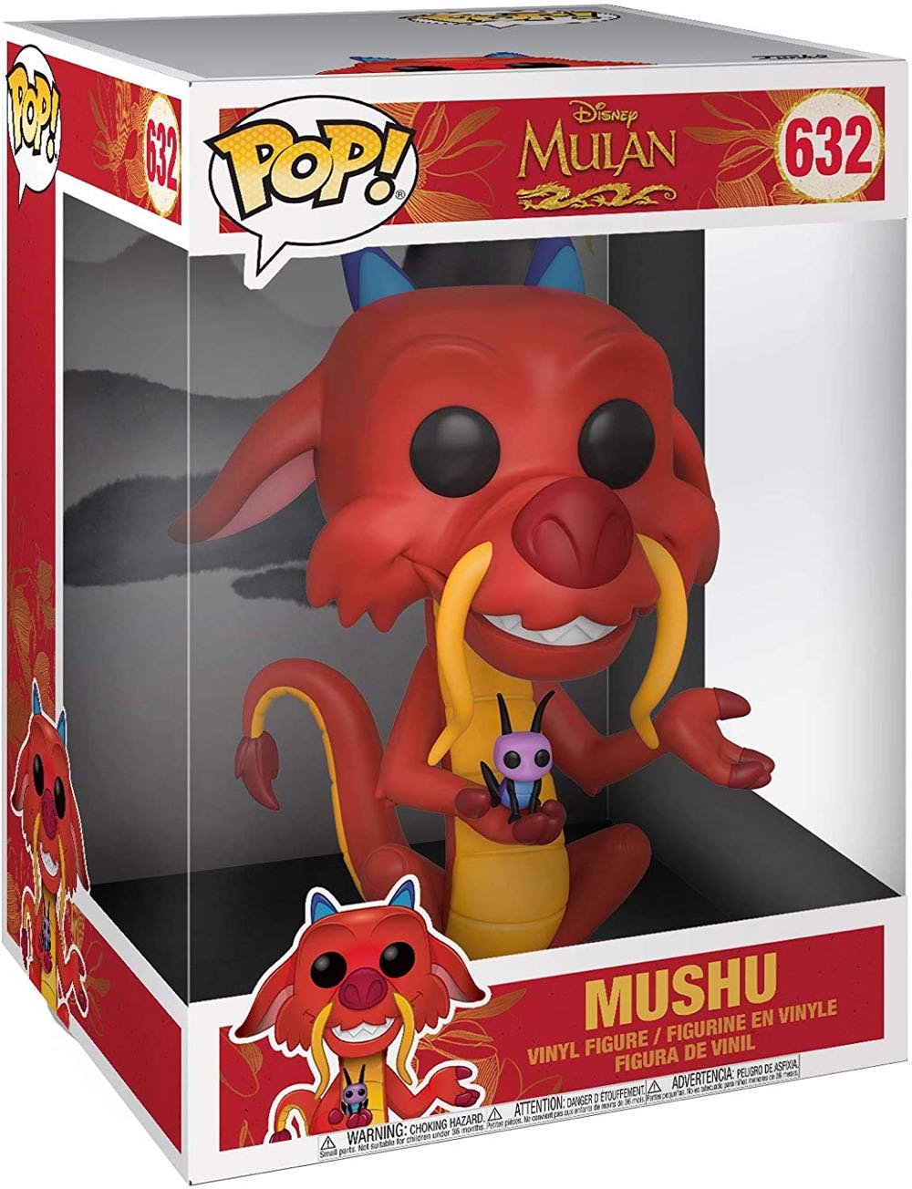 Mushu - Mulan vinyl figure collectible [Barcode 889698457422] - Main Image 4