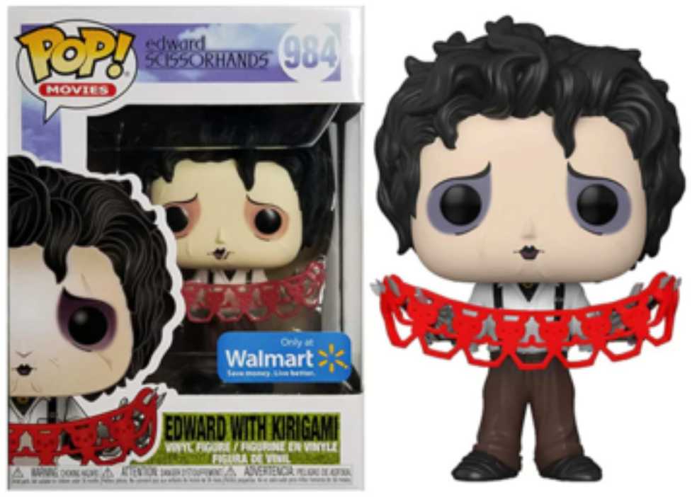 Edward With Kirigami - Edward Scissorhands vinyl figure collectible [Barcode 889698356732] - Main Image 2