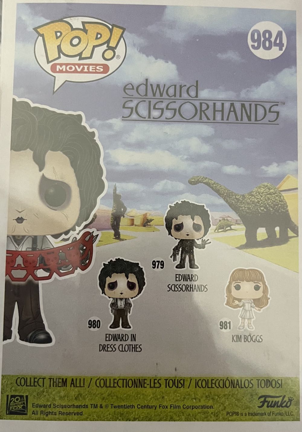 Edward With Kirigami - Edward Scissorhands vinyl figure collectible [Barcode 889698356732] - Main Image 4