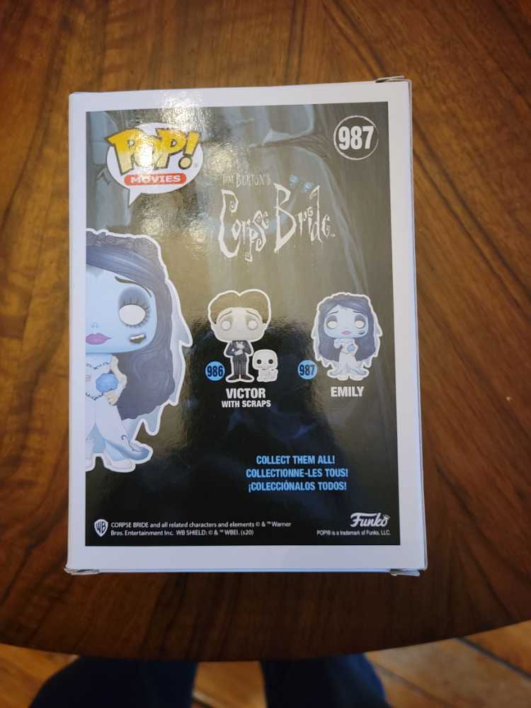 Corpse Bride: Emily - Corpse Bride vinyl figure collectible [Barcode 889698490467] - Main Image 2