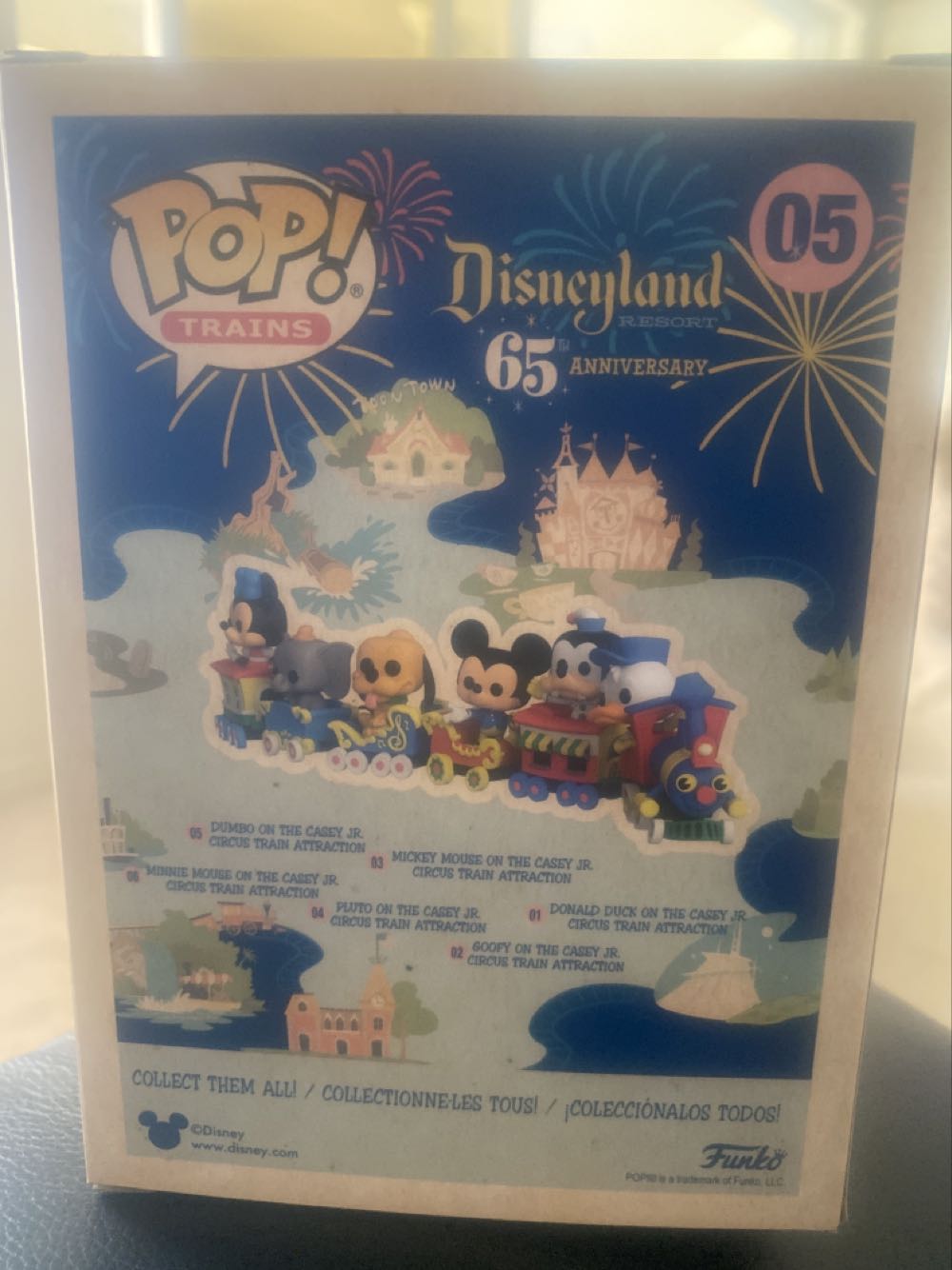 Dumbo (on the Casey Jr. Circus Train Attraction) - Disney vinyl figure collectible [Barcode 889698511971] - Main Image 3