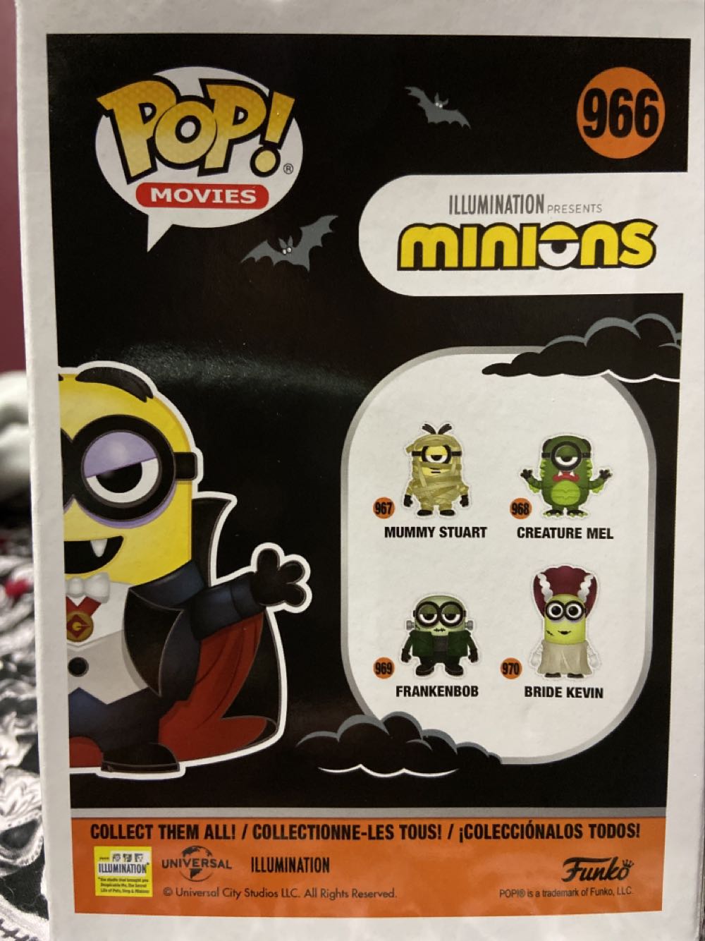 Dave’acula - Despicable Me vinyl figure collectible [Barcode 889698468916] - Main Image 2