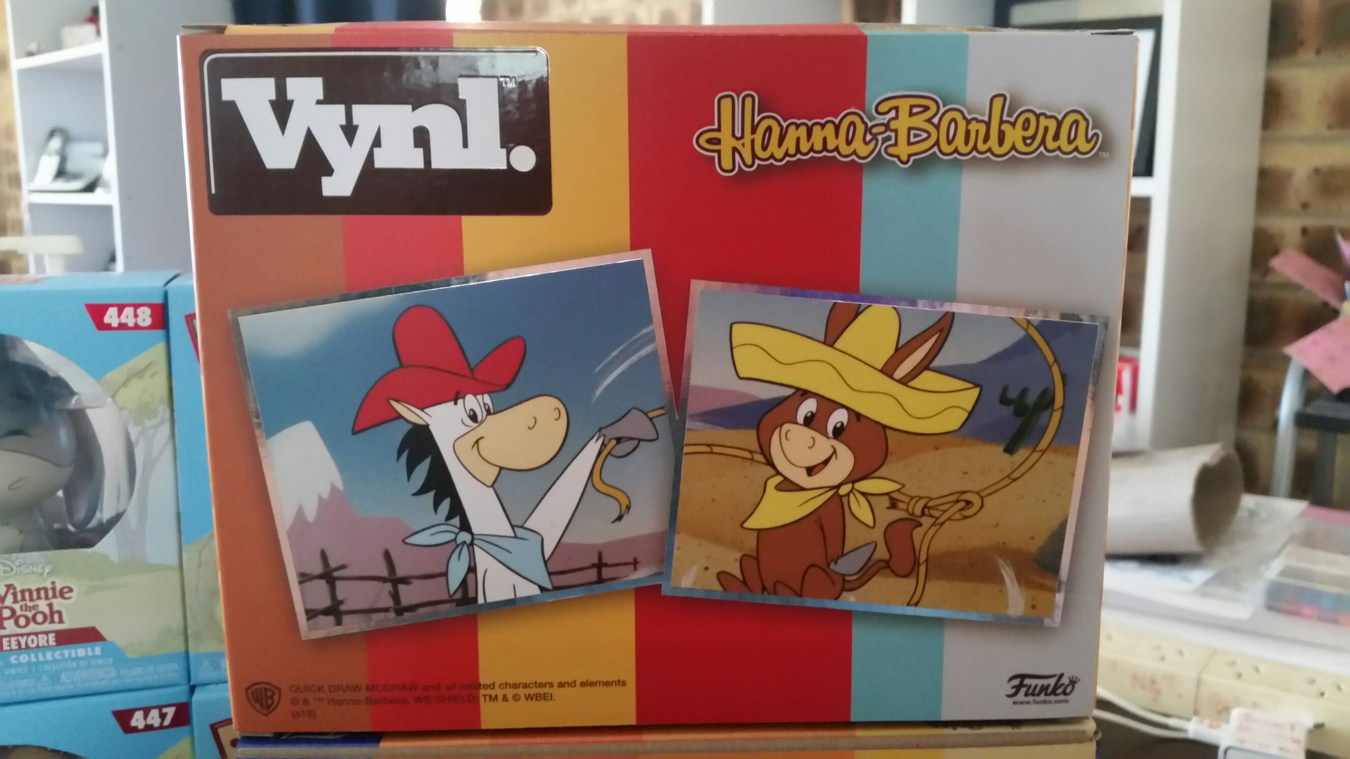 Quick Draw McGraw + Baba Looney VYNL - Hanna-Barbera vinyl figure collectible [Barcode 889698302883] - Main Image 2
