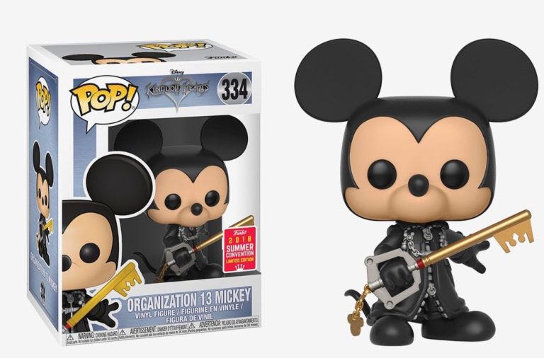 Organization 13 Mickey - Kingdom Hearts vinyl figure collectible [Barcode 889698217637] - Main Image 2