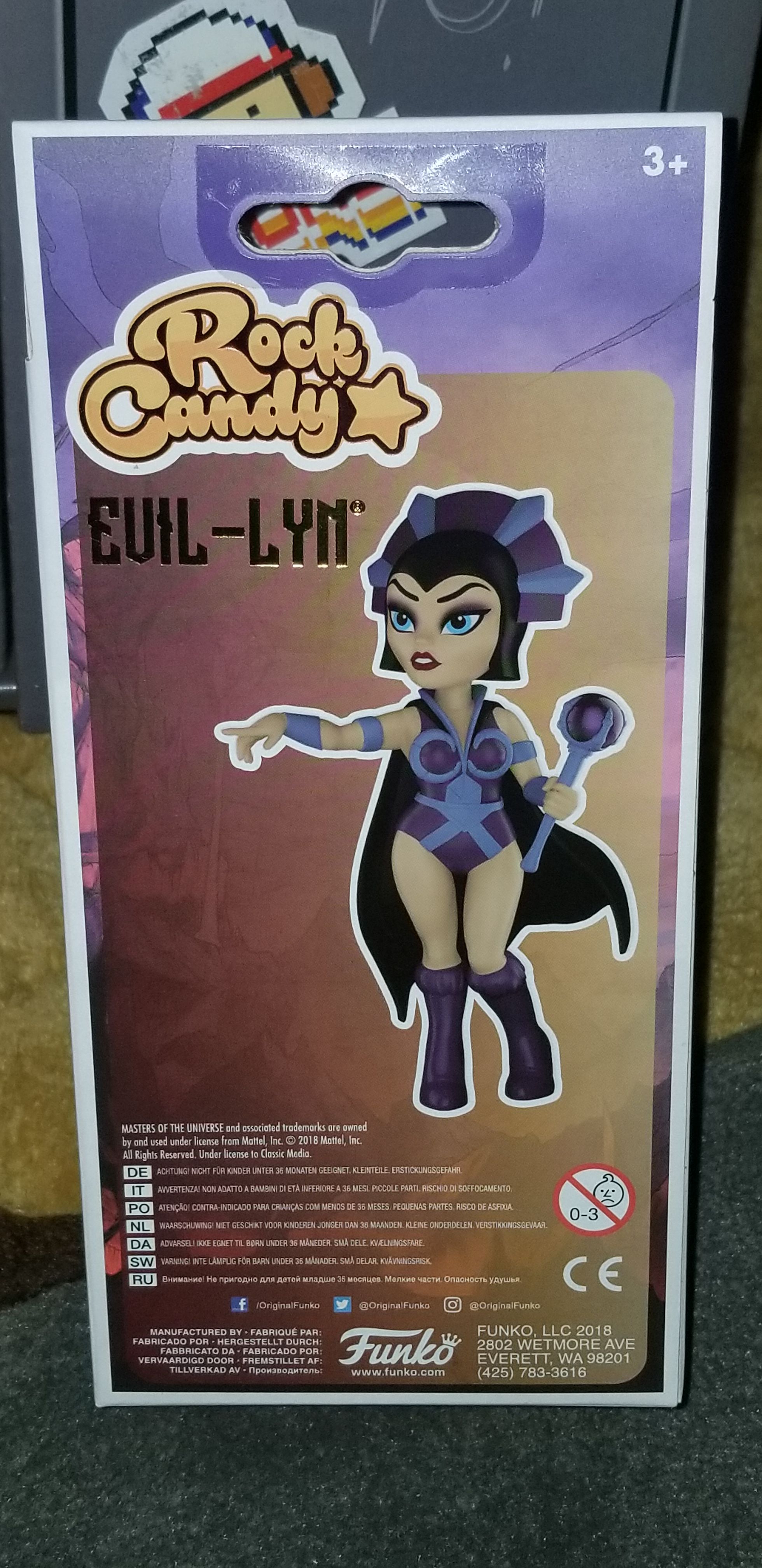 Evil-Lyn : Rock Candy - Masters of the Universe vinyl figure collectible [Barcode 889698244107] - Main Image 2